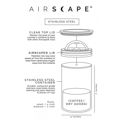 Airscape koffie voorraadbus