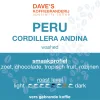 Peru Cordillera Andina Churupampa, koffie in medium en donkere branding van Dave's Koffiebranderij